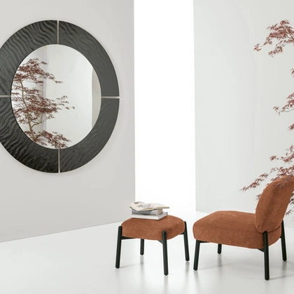 Pouf Kanto in tessuto imbottito di Target Point