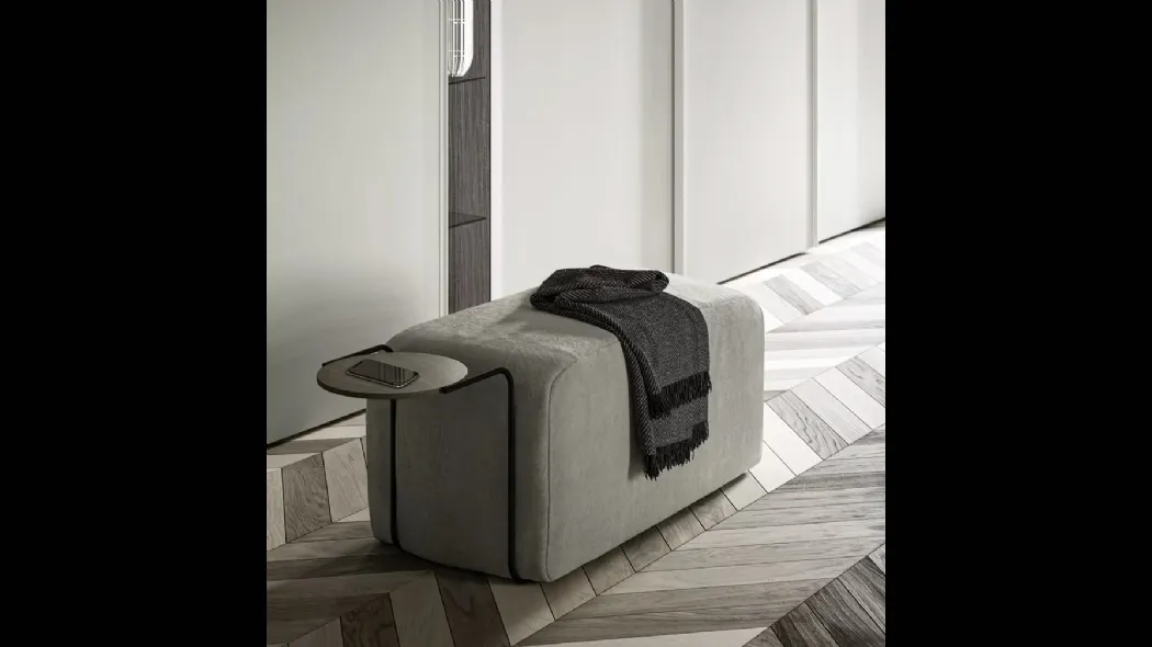 Pouf con tavolino Mondrian di SantaLucia