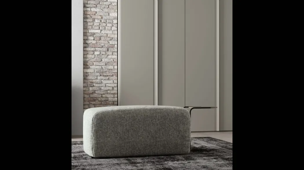 Pouf con tavolino Mondrian di SantaLucia