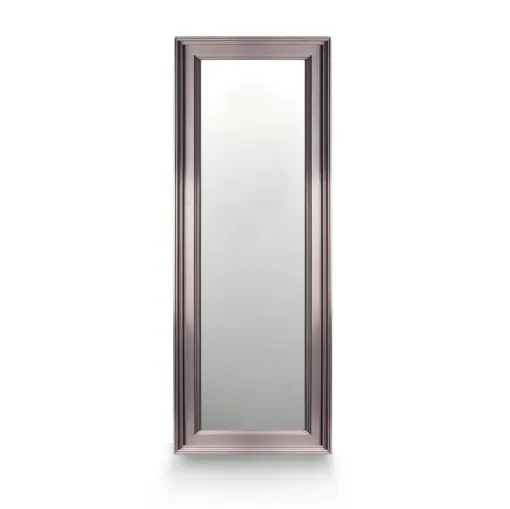 Specchiera Keystone con cornice in legno di Devina Nais
