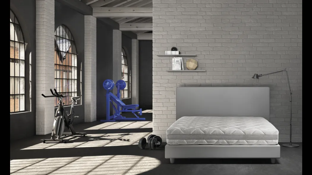 Materasso ad alta portanza Memory Strong in Water Foam e Memory Foam di Ideariposo