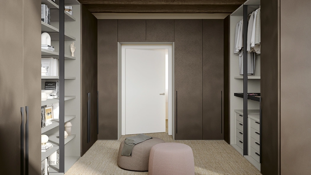 Cabina Armadio Concreta U111 di Colombini Casa