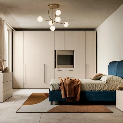 Armadio Liscia Pratico Battente 02 di SantaLucia