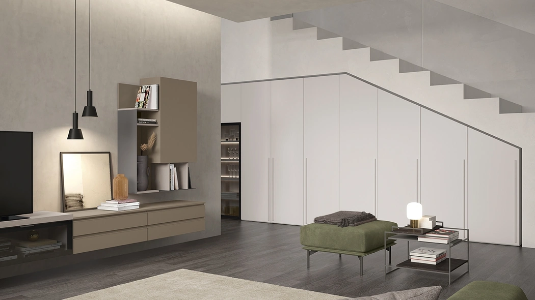Armadio Mansardato L121 di Colombini Casa