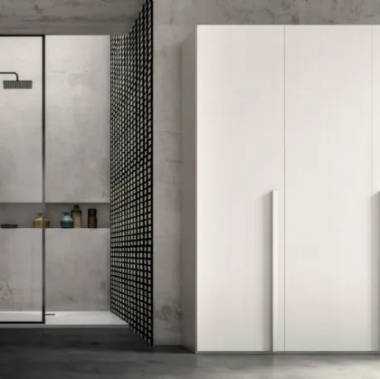 Armadio Easy 44 Bianco Wood di Trentanove