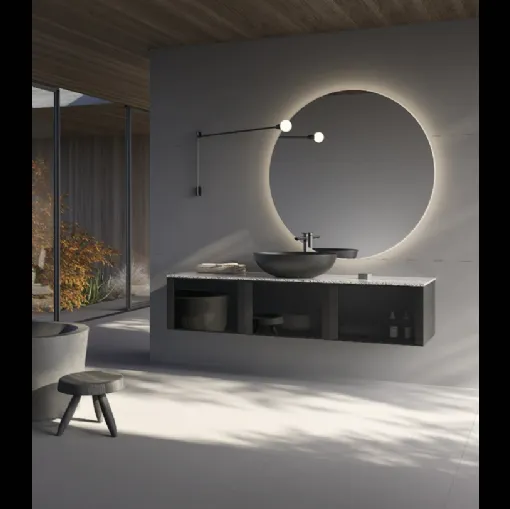 Mobile da Bagno sospeso CONVE V01 di Compab