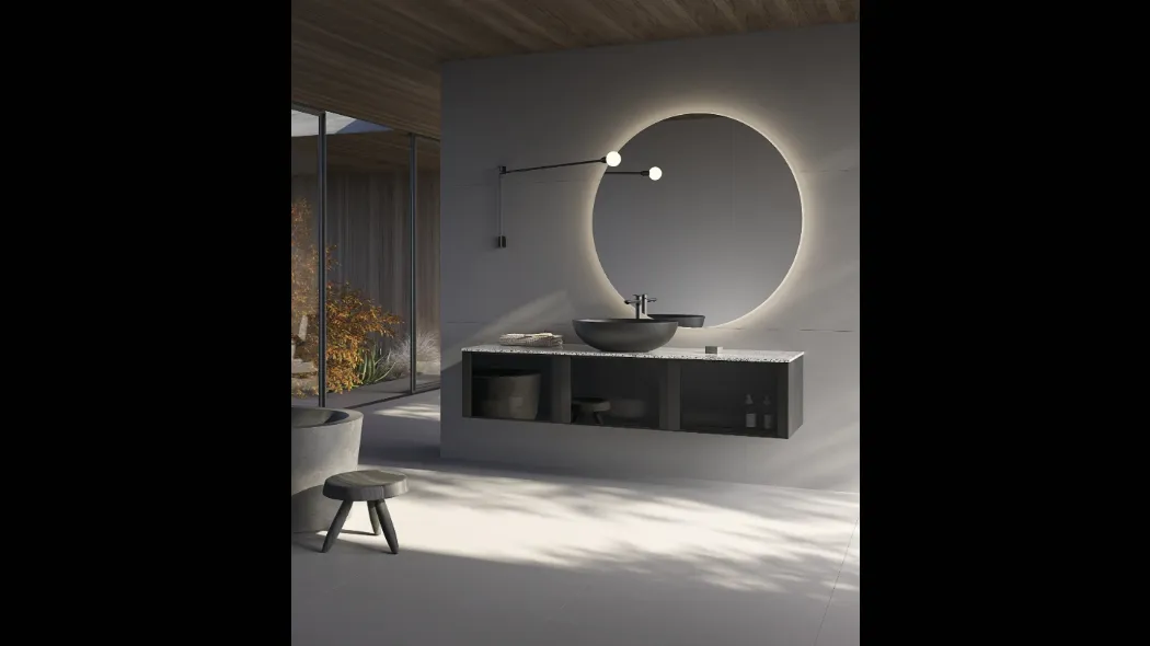 Mobile da Bagno sospeso CONVE V01 di Compab