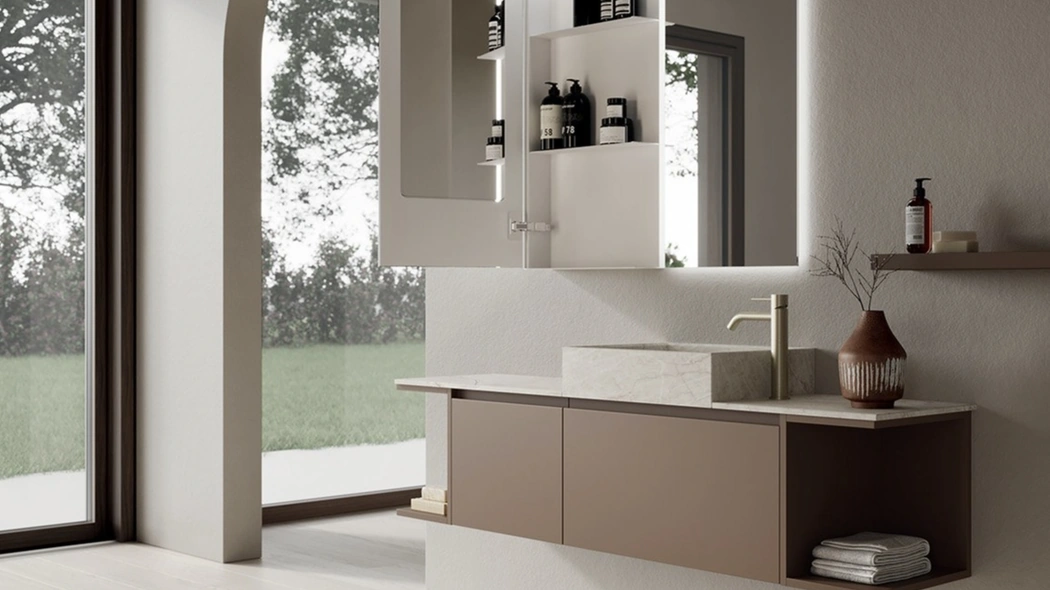 Mobile da Bagno sospeso INK NK006 di Compab