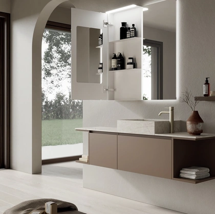 Mobile da Bagno sospeso INK NK006 di Compab