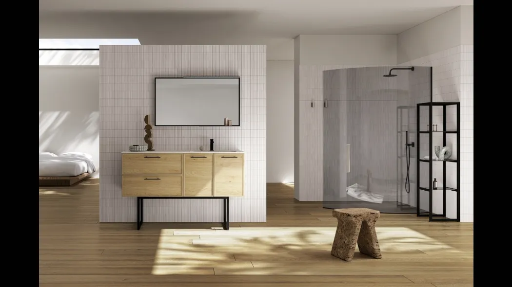 Mobile da Bagno a terra TABULA TB08 di Compab