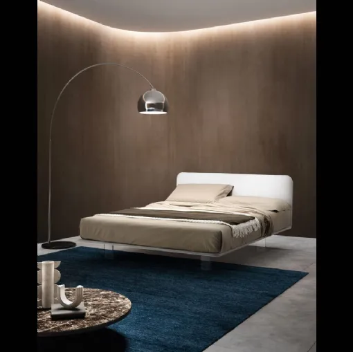 Letto in tessuto imbottito Brillant di Bside