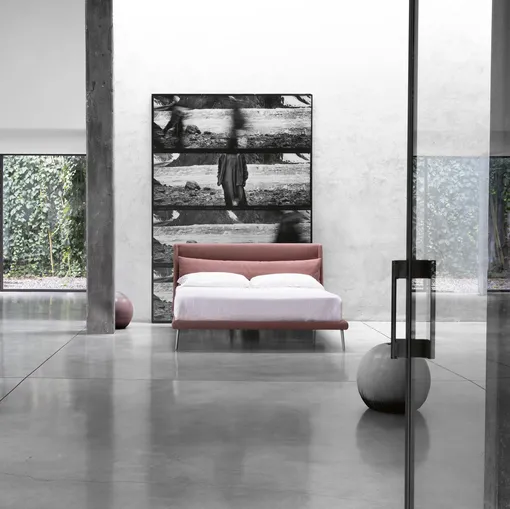 Letto imbottito Eddie di Noctis