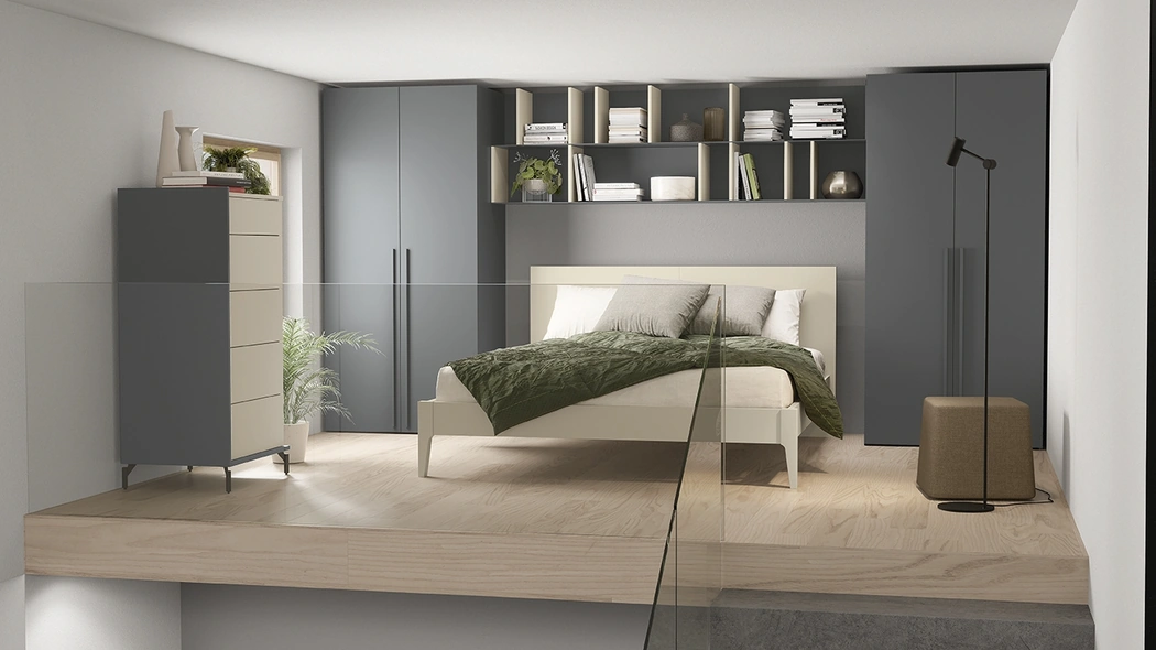 Letto matrimoniale Mushy di Colombini Casa