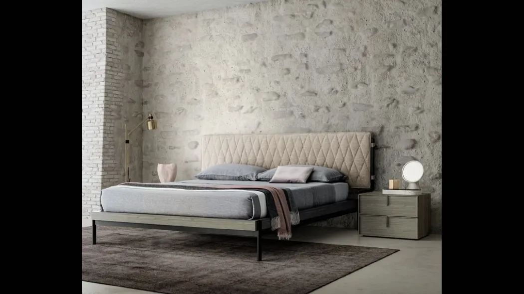 Letto con testiera Adam di SantaLucia