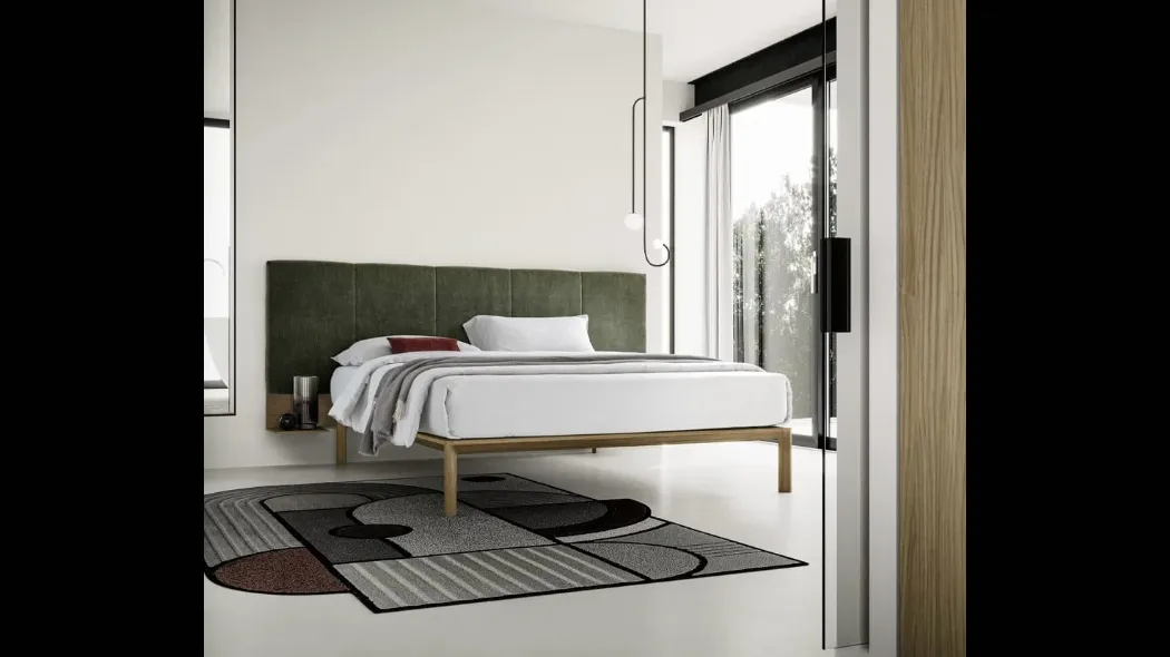 Letto moderno Zefiro di SantaLucia