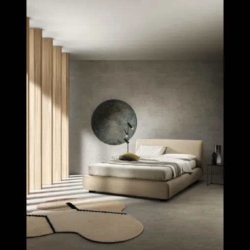 Letto in tessuto imbottito Strong di Bside