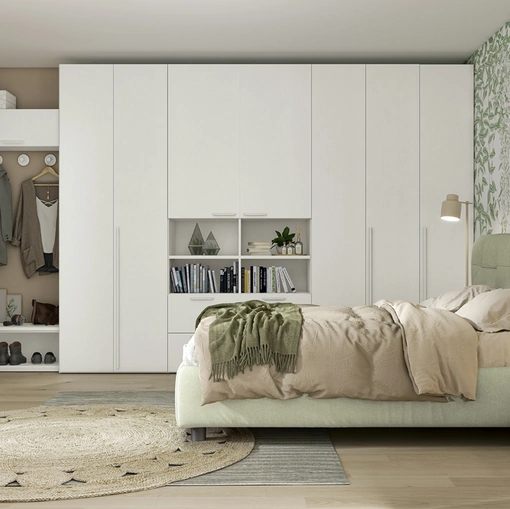 Letto imbottito Volo Kiss di Colombini Casa