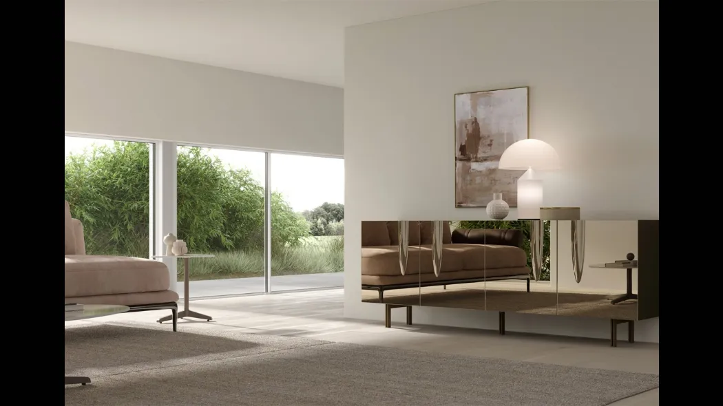 Madia Aura 220 in vetro a specchio di Target Point