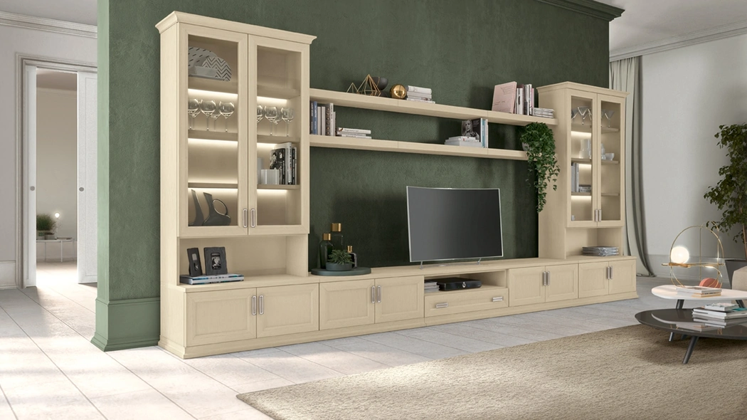 Parete Attrezzata Arcadia AS018 di Colombini Casa