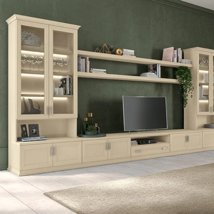 Parete Attrezzata Arcadia AS018 di Colombini Casa