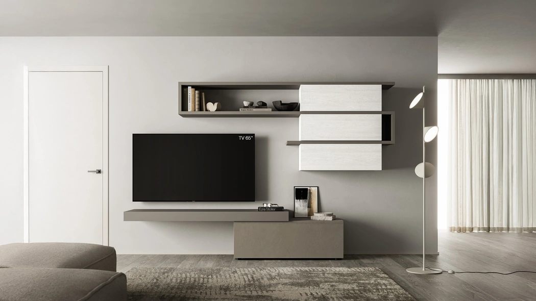 Parete Attrezzata Pratico PTG415 di SantaLucia