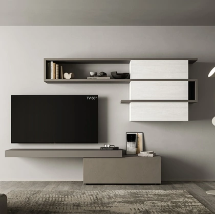 Parete Attrezzata Pratico PTG415 di SantaLucia