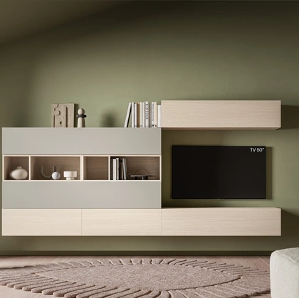 Parete Attrezzata Pratico PTG449 di SantaLucia