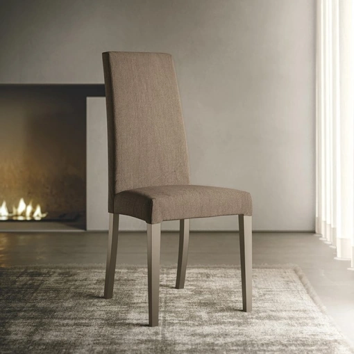 Sedia Adele in tessuto imbottito di Sedit