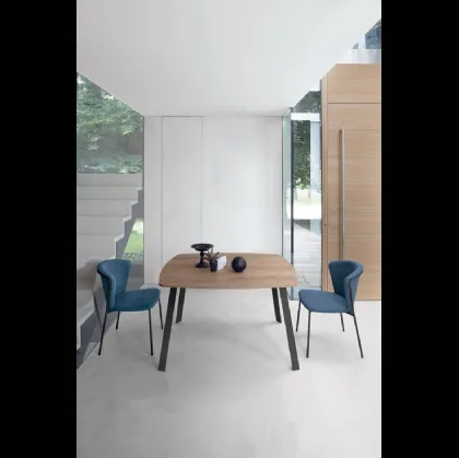 Tavolo allungabile Resort in materico rovere nodato di Sedit
