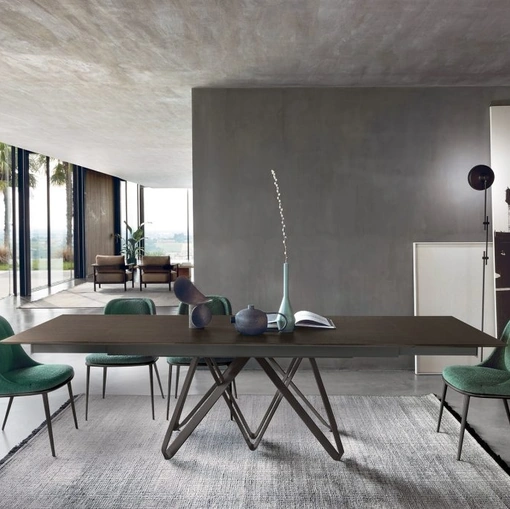 Tavolo Roulette finitura Rovere Moka di Sedit