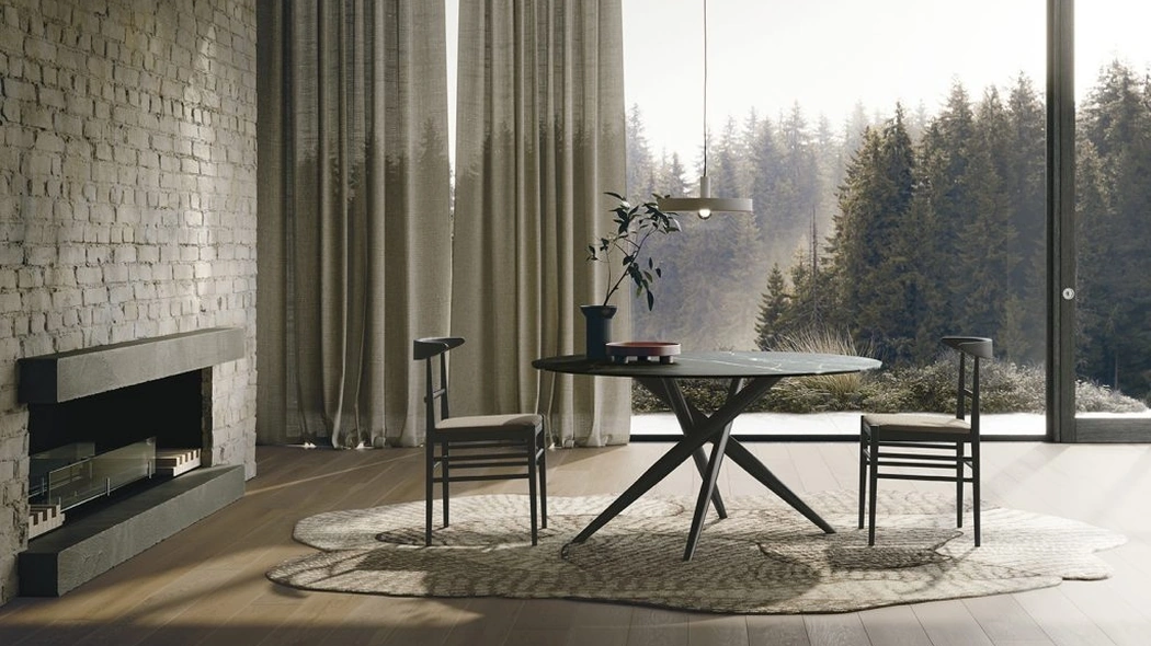 Tavolo allungabile Tiffany Round di Sedit