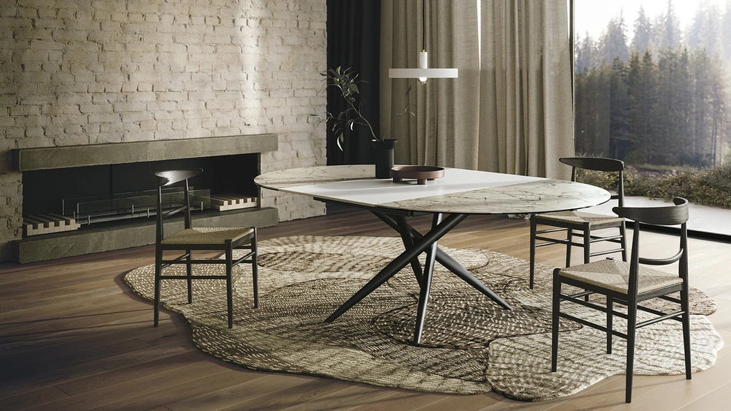 Tavolo allungabile Tiffany Round di Sedit