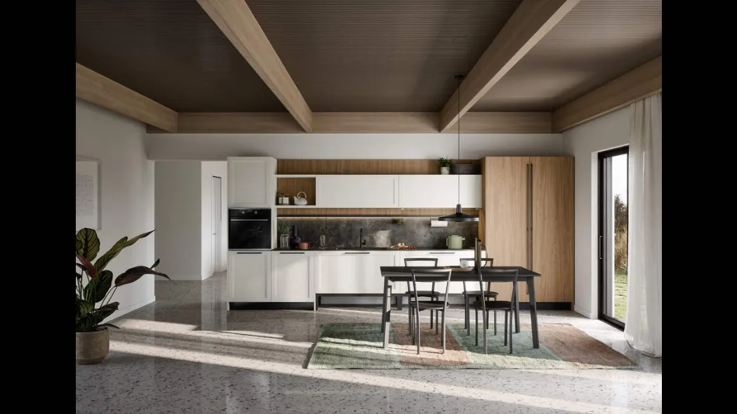 Cucina Moderna lineare Clio Composizione 05 di Prima Cucine